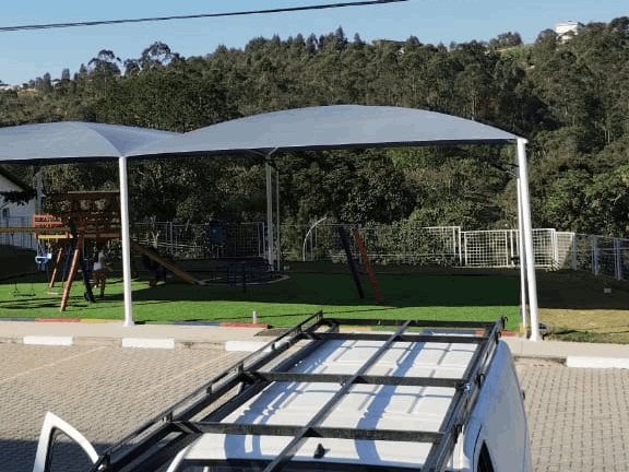 fotos dos serviços de coberturas, sobrites, cobertua em telhas galvanizadas e termoacústicas, carport solar